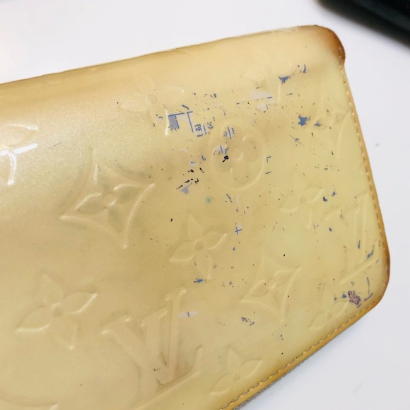 GENUINE SET LOUIS VUITTON Monogram Vernis Zippy Sarah Ebene Wallet Lot - Picture 5 of 16